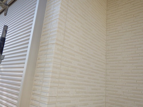 伯方町木浦地区：コーキング完了