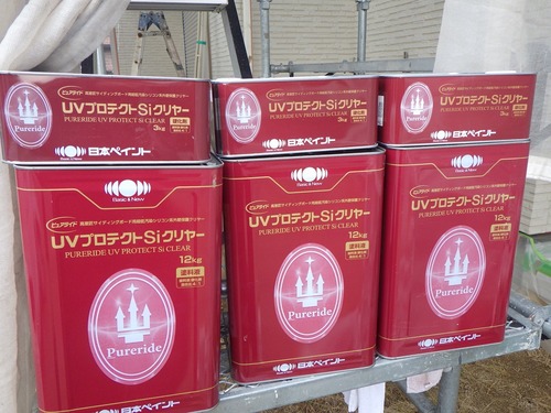 UVプロテクトSiクリヤーを使用します。