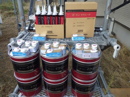 コーキング材：伯方町タマホーム住宅