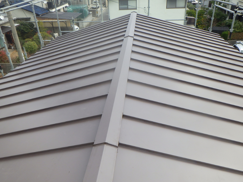 積水「かわらU」葺き替え