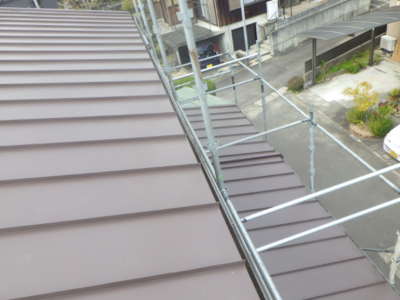 積水「かわらU」葺き替え