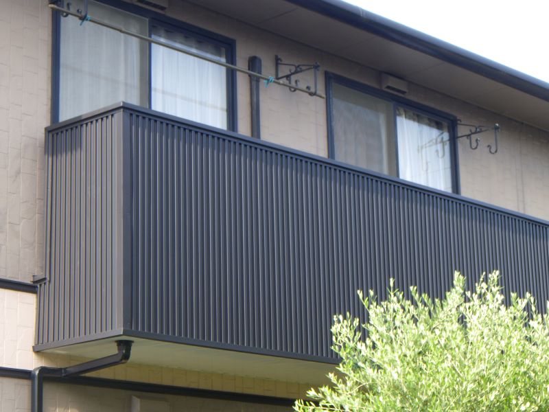 松山市：ベランダ新設完成